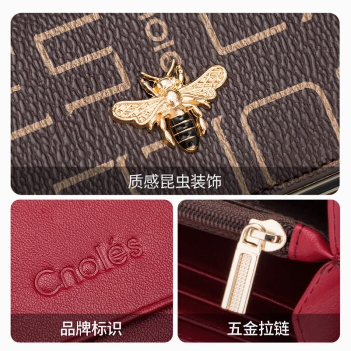 Cnoles Animal Engrave Top Quality Wallets