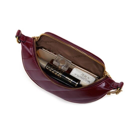 Cnoles Luxury Designer Genuine Leather Shoulder Bag 3