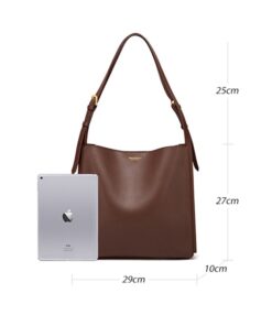 Cnoles Luxury Designer Bucket Bag Shoulder Bag 6