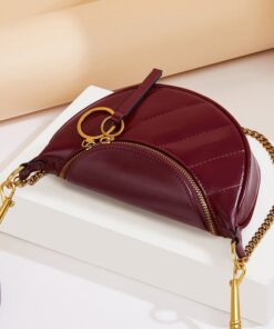 Cnoles Luxury Designer Genuine Leather Shoulder Bag 4