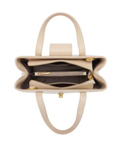 Cnoles Genuine Leather Luxury Designer Women Handbags Tote Bag 5