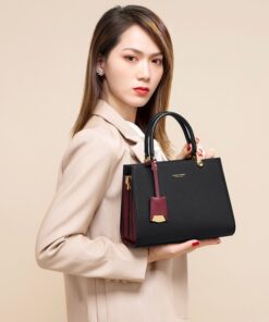 Cnoles Top-Handle Composite Vintage Handbag 5