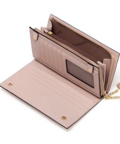 Cnoles Long Envelope Wallet Soft Leather Women Purses Handbag 6