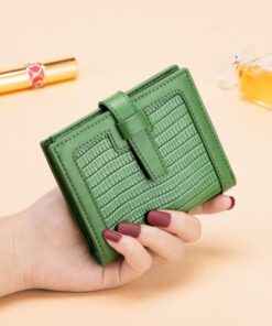 Cnoles Mini Multi-Cards Leather Wallets Purse