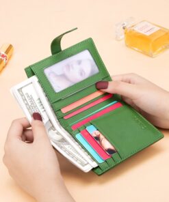 Cnoles Mini Multi-Cards Leather Wallets Purse 4