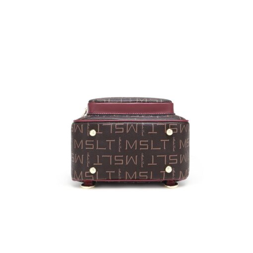 Cnoles Vintage High Quality PVC Women Backpack 4