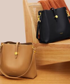 Cnoles Bag Bucket Crossbody Bags with 2 Shoulder Straps 6