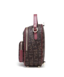 Cnoles Vintage High Quality PVC Women Backpack 3