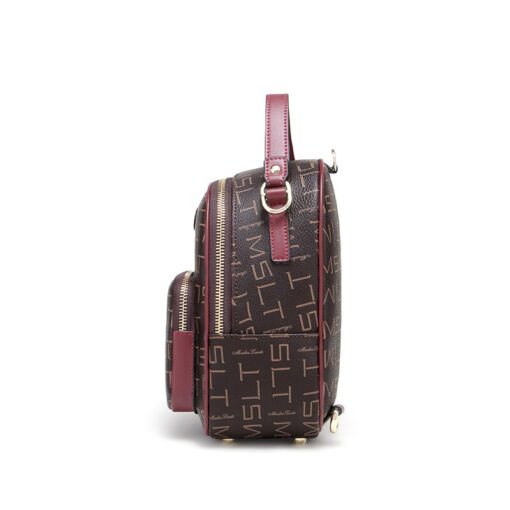 Cnoles Vintage High Quality PVC Women Backpack 3