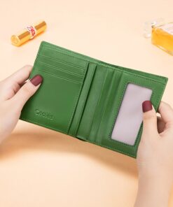 Cnoles Mini Multi-Cards Leather Wallets Purse 5