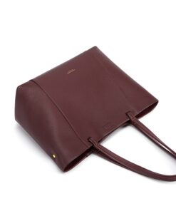 Cnoles Split Cow Leather ​Large Capacity Tote Bag Lady Handbag 4