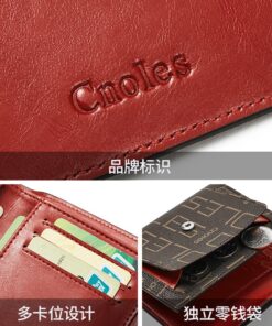 Cnoles Slim Mini Wallet Cute Coin Purse 6