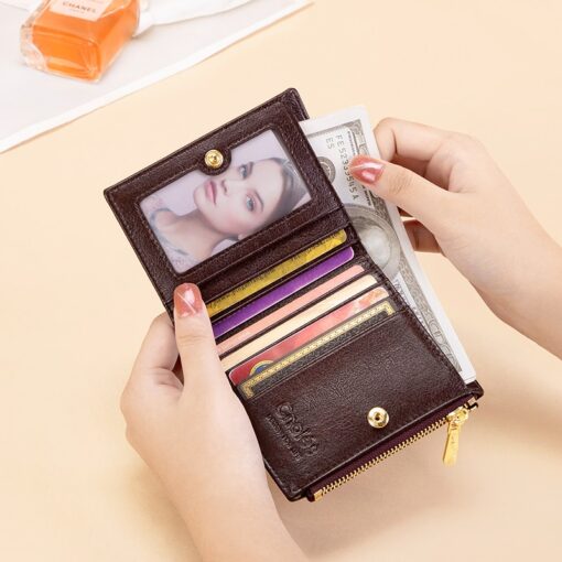 Cnoles Brand Multifunction Women Wallet Credit Card Holders 5
