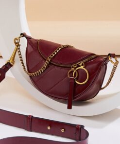 Cnoles Luxury Designer Genuine Leather Shoulder Bag 6