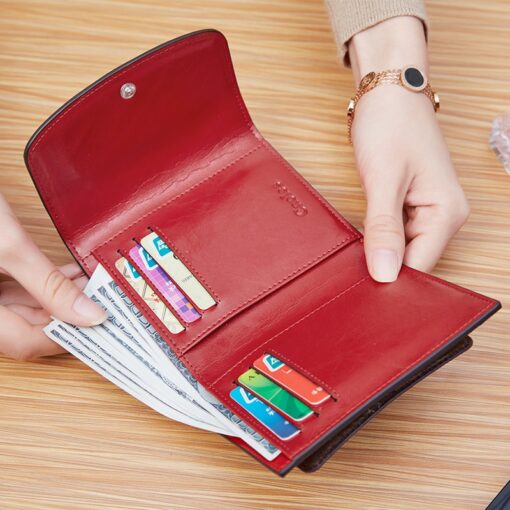 Cnoles Slim Mini Wallet Cute Coin Purse 5