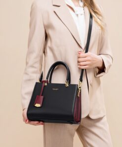 Cnoles Top-Handle Composite Vintage Handbag 4