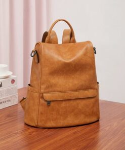Cnoles Brand Vintage Backpack Female Luxury Laptop Bag Backpack