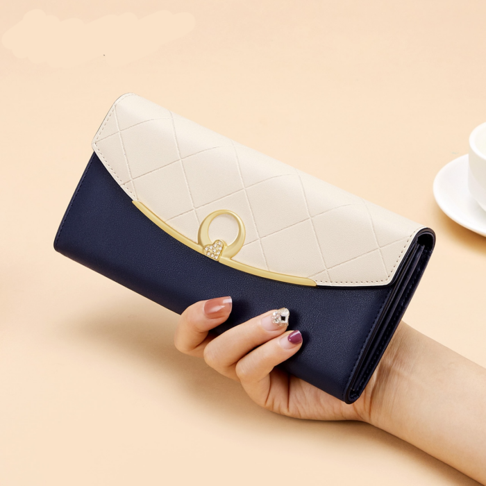 Cnoles Luxury Women Wallets 2022 Female Large Long Purse Card Holder