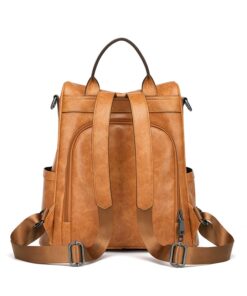 Cnoles Brand Vintage Backpack Female Luxury Laptop Bag Backpack 4