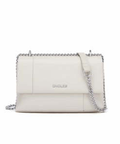 Cnoles Cowhide Chain Small Square Bag