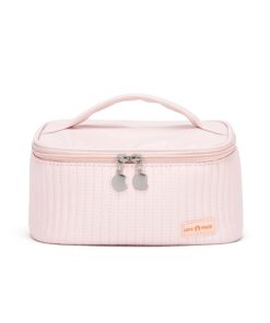 Cnoles New Cream Cake Girl Makeup Bag Portable Travel Women Cosmetic Bag Toiletries Organizer Storage Makeup Cases 4