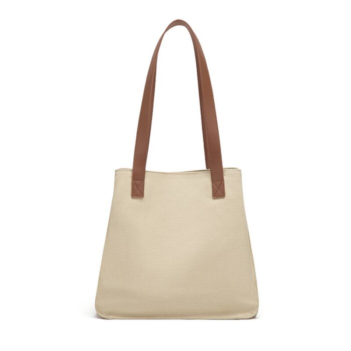 Cnoles Luxury Canvas Tote: Stylish Commuter Crossbody