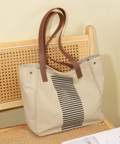 Cnoles Women Tote Canvas Bag Female Lightweight Shoulder Bag Luxury Designer Commuter Lady Crossbody Bag 1