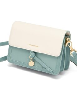 Cnoles Women Shoulder Bag Fashion Designer Leather Female Crossbody Bag Classic Small Square Bag Satchels Ladies Handbags 4