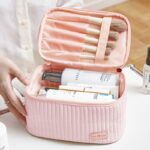 Cnoles Travel Makeup Bag Organizer