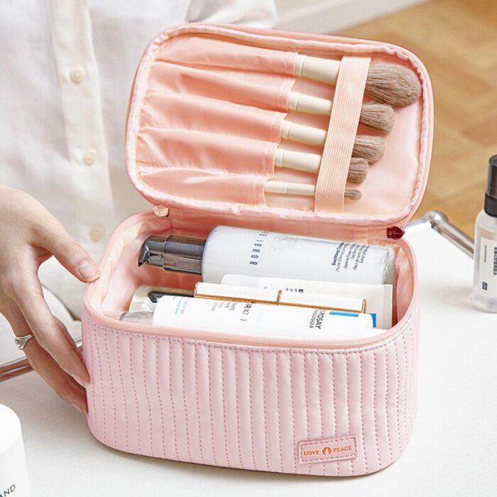 Cnoles Travel Makeup Bag Organizer