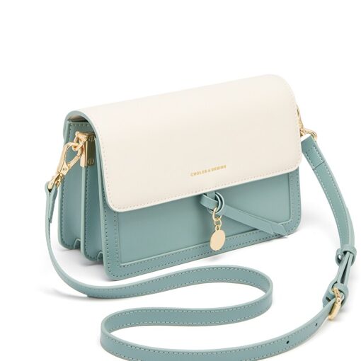 Cnoles Women Shoulder Bag Fashion Designer Leather Female Crossbody Bag Classic Small Square Bag Satchels Ladies Handbags 5