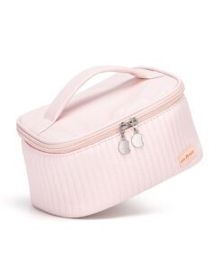 Cnoles New Cream Cake Girl Makeup Bag Portable Travel Women Cosmetic Bag Toiletries Organizer Storage Makeup Cases 5