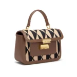 Cnoles Fashion Checkerboard Vintage Women Shoulder Bag