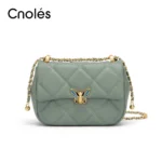 Cnoles Women Diamond Chain Crossbody Bag