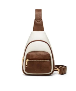 Small Sling Bag for Women Chest Bag Leather Fanny Pack Crossbody